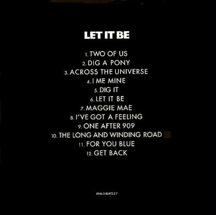 Picture of Beatles CD Let it Be (2009 Remaster)