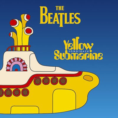 Picture of Beatles Greeting Card: Yellow Submarine Songtrack Album