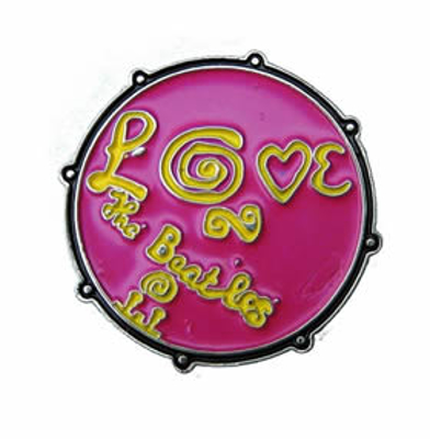 Picture of Beatles Pin: The Beatles "Love" pink pin