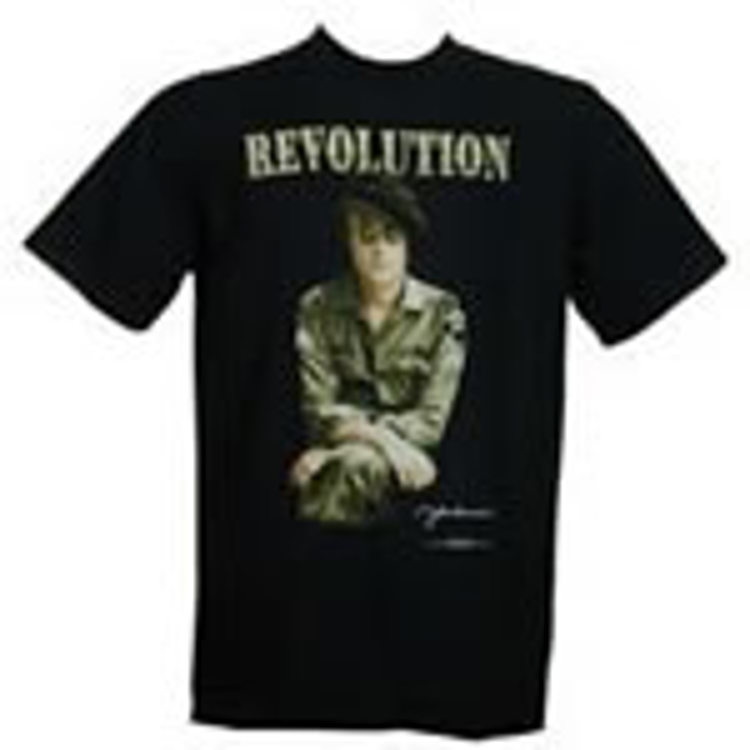 Picture of T-Shirt: John Lennon A Revolution Full Army Fatigue