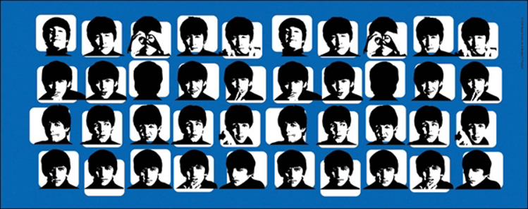 Picture of Beatles Lamp Shades: Hard Days Night Cover Lamp