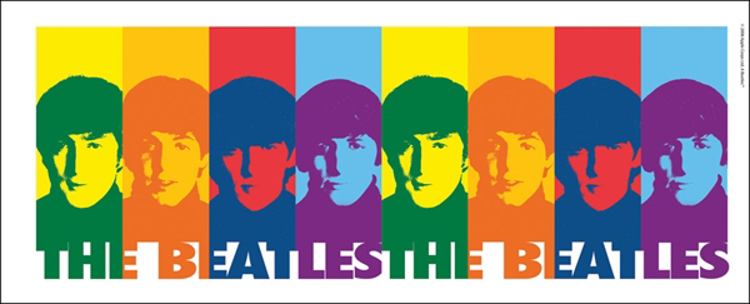 Picture of Beatles Lamp Shades: Beatles Color Faces
