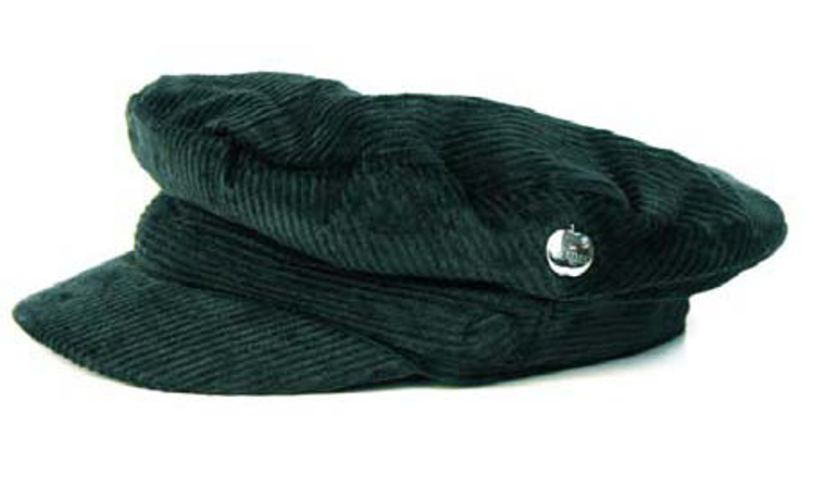 Picture of Beatles Cap: Cord Hat  ( Silver apple) 