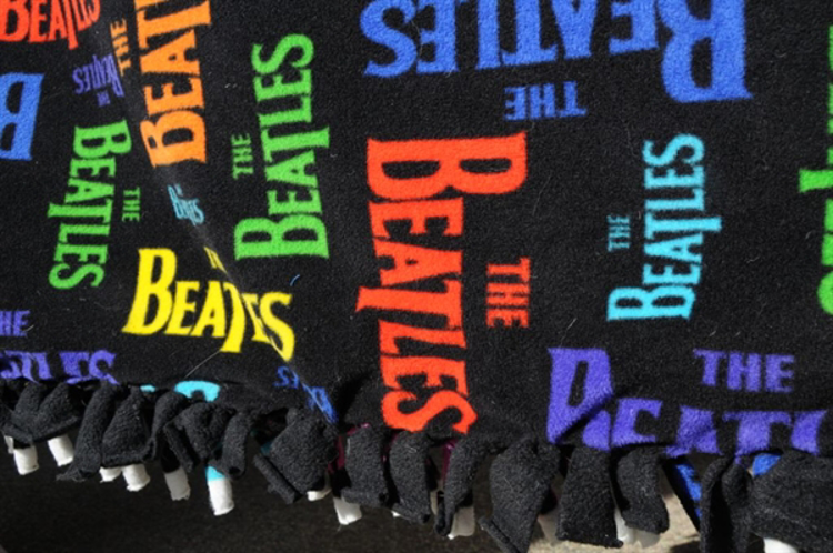 Picture of Beatles Hand Made Blanket