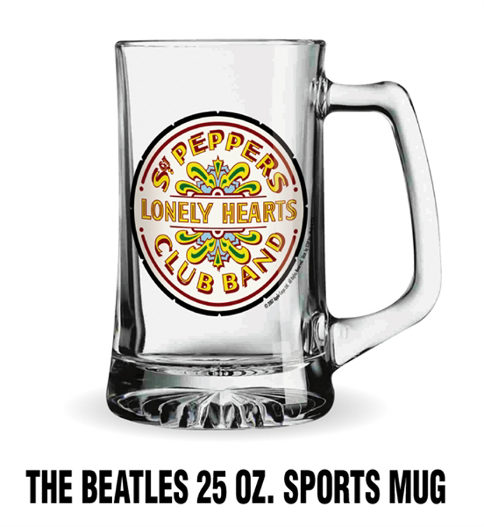 Picture of Beatles Glass: 25 oz Beer Glass