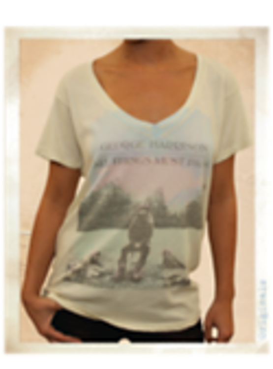 Picture of Beatles T-Shirt: Women's George Harrison Classic