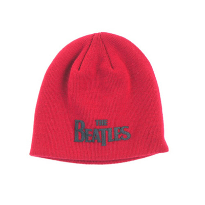 Picture of Beatles Beanie: Drop T Logo Red
