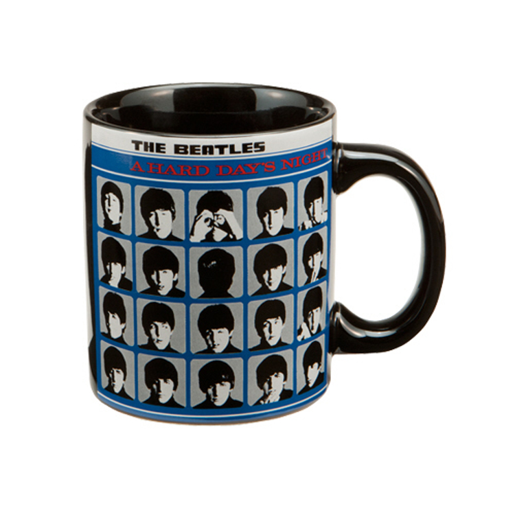 Picture of Beatles Mug: The Beatles "Hard Day's Night" 12 oz. Ceramic Mug