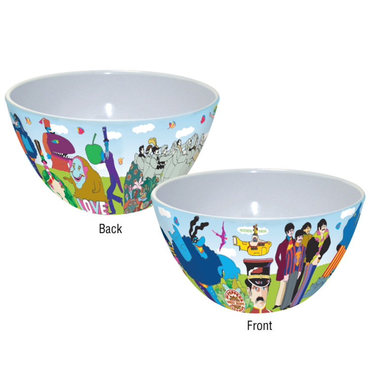 Picture of Beatles Plate & Bowl:  NEW! Yellow Submarine 