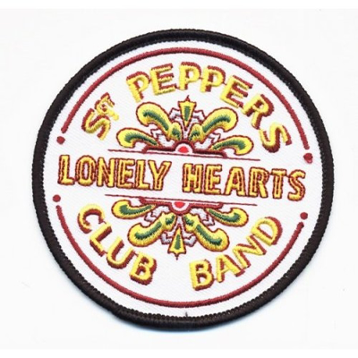 Picture of Beatles Patches: Sgt. Pepper Drum (Woven Print)