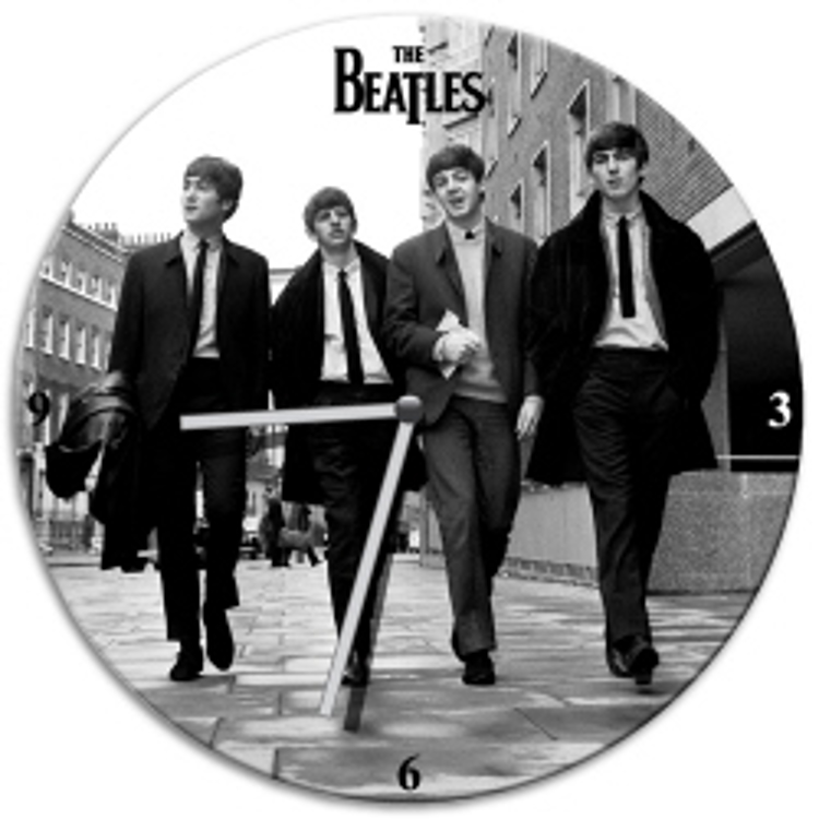 Picture of Beatles Clock: The Beatles 1963 Wall Clock