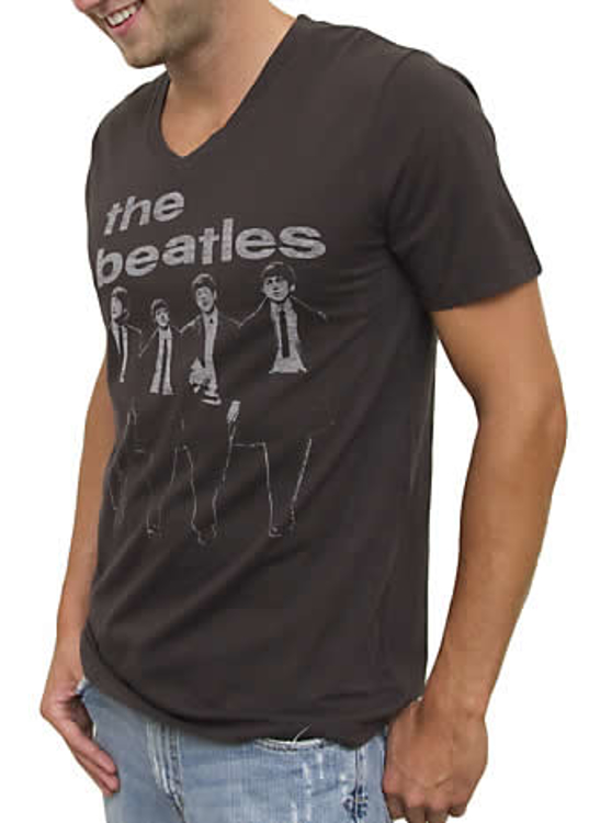 Picture of Beatles T-Shirt: 1963 Vintage VNeck Tee