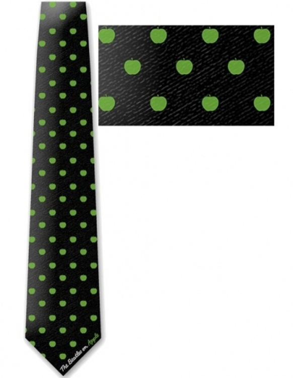 Picture of Beatles Tie: Apple Dots Silk Tie