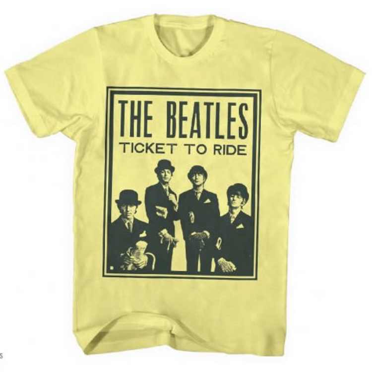 Picture of Beatles T-Shirt: Beatles Ticket to Ride