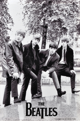 Picture of Beatles ART: BEATLES 1963 (UK) 14X21 CANVAS 