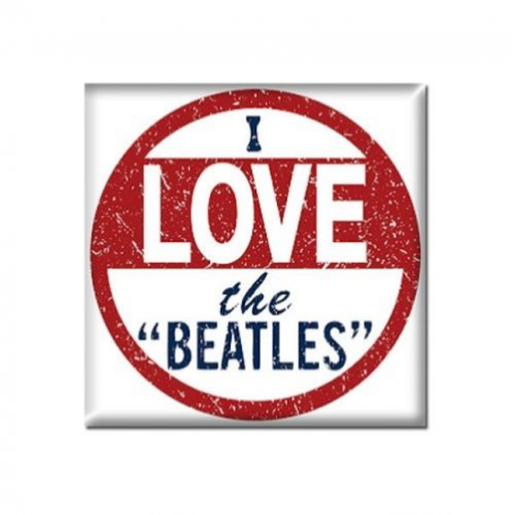 Picture of Beatles Magnets: The Beatles Many Styles MAG-I Love the Beatles