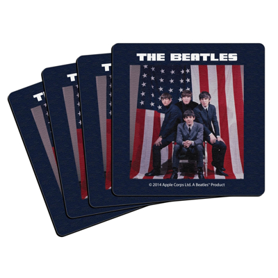 Picture of Beatles Coasters: The Beatles Coasters (US Flag)