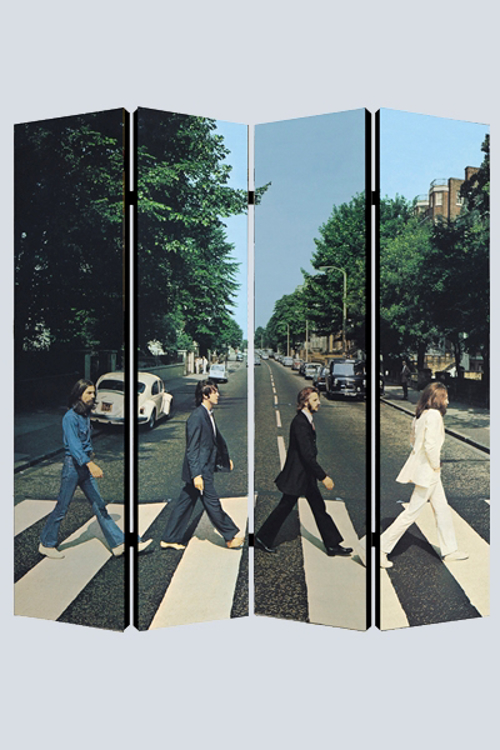 Picture of Beatles Room Divider: Abbey Road (4 Panel)