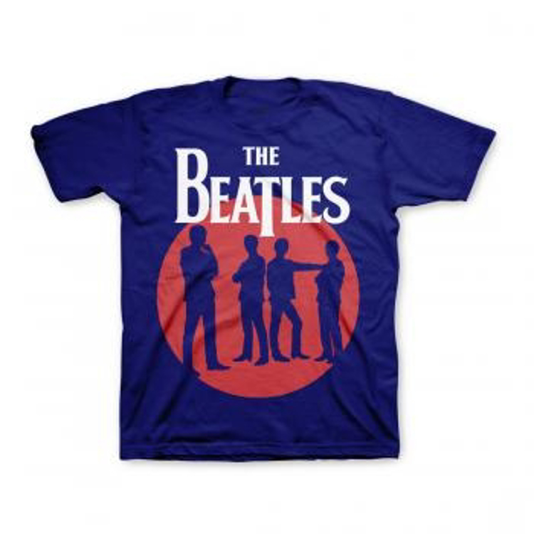 Picture of Beatles Youth T-Shirt: 64 Silhouette Circle