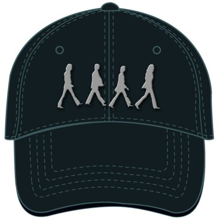 Picture of Beatles Cap: (Child Version)The Beatles Abbey Road in Black/Silver