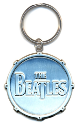 Picture of Beatles Keychain: The Beatles All Metal Drum Logo