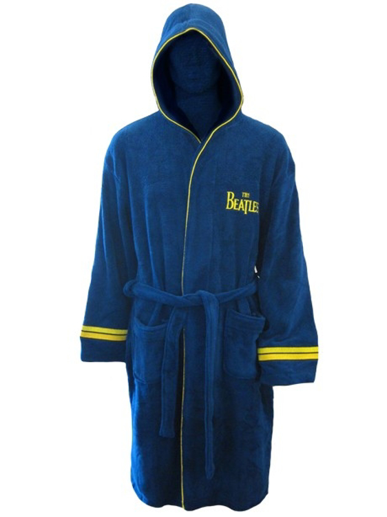 Picture of Beatles Robe: Yellow Submarine Bath Robe