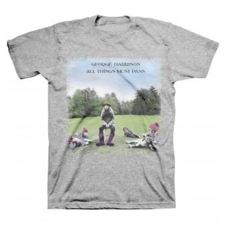 Picture of Beatles Adult T-Shirt: George  "All Things"
