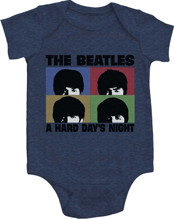 Picture of Beatles Onesie: "Hard Day's Night"