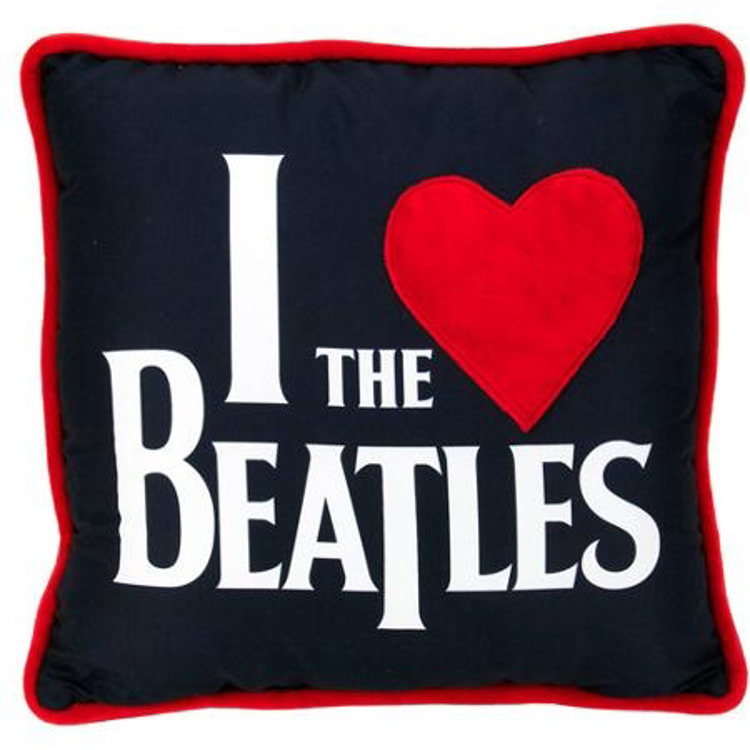 Picture of Beatles Pillow: The Beatles "I Love The Beatles" 14" Deco Pillow