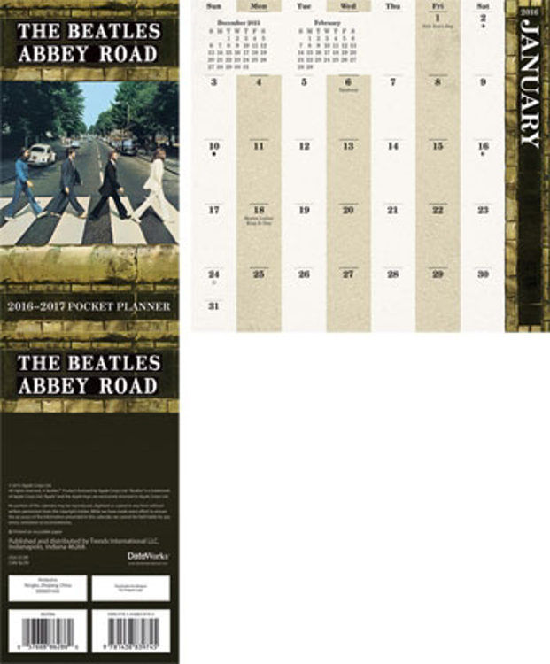 Picture of Beatles Planner: Abbey Road 2016 Planner & Pen