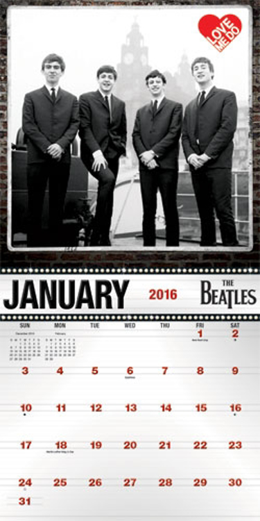 Picture of Beatles Calendar: 2016 Mini Calendar