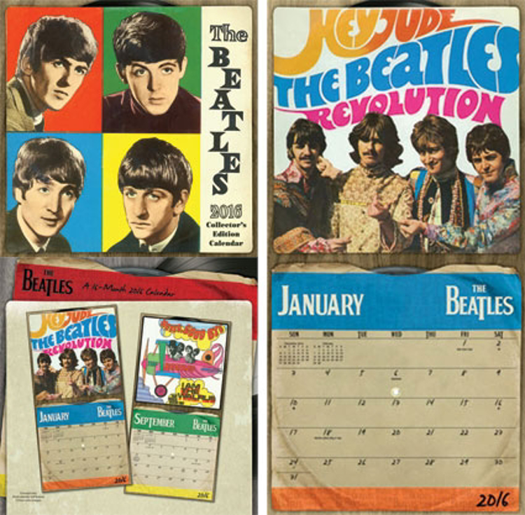Picture of Beatles Calendar: 2016 Collector's Edition Boxed 