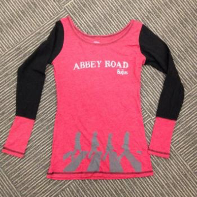 Picture of Beatles Jr's T-Shirt: Embellished Abbey Road Raglan
