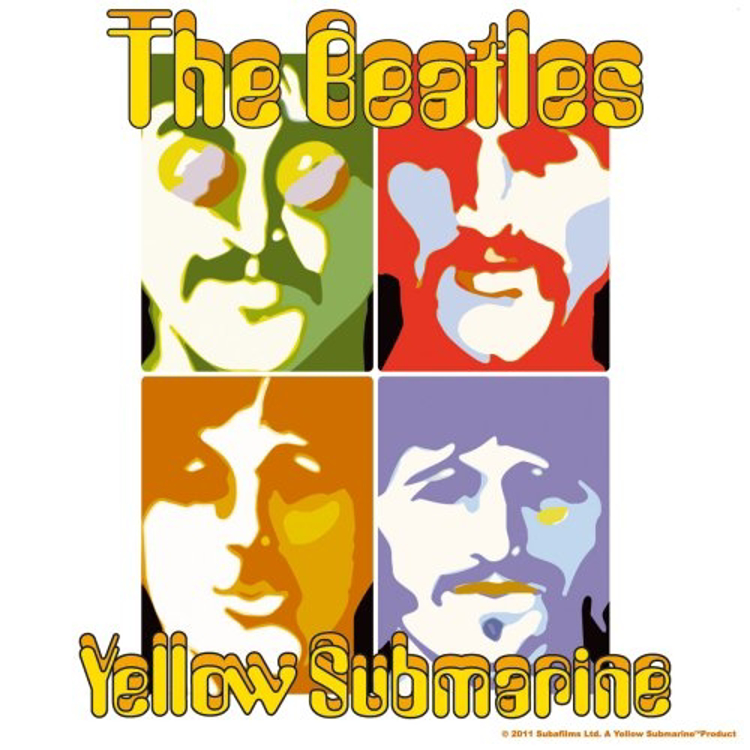 Picture of Beatles Patches: Yellow Submarine Sea of Science
