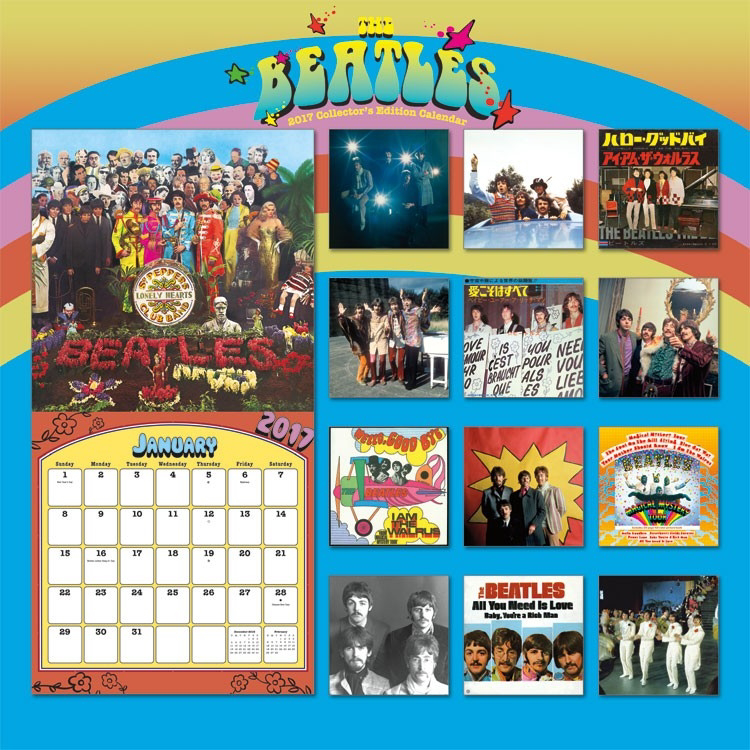 Picture of Beatles Calendar: 2017 Collector's Edition Boxed