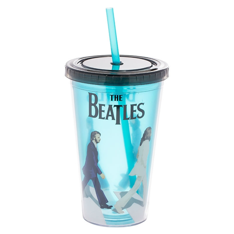 Picture of Beatles Drinkware: The Beatles Teal "Abbey Road" Travel Cup