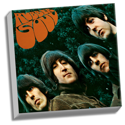 Picture of Beatles ART: The Beatles Rubber Soul 20" x 20" Stretched Canvas
