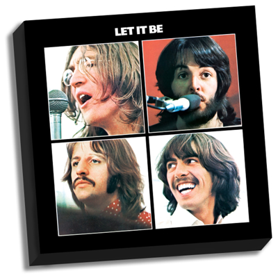 Picture of Beatles ART: The Beatles Let It Be 20" x 20" Stretched Canvas