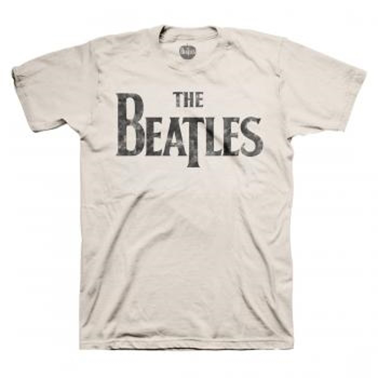 Picture of Beatles Adult T-Shirt:; Classic Drop-T Distressed
