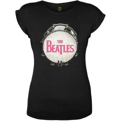 Picture of Beatles Jr's T-Shirt: Drum Skin Logo Pink