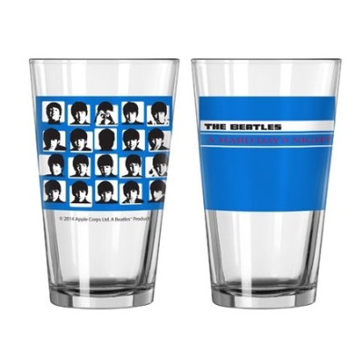 Picture of Beatles Glass: Beatles Hard Day's Night Pint Glass