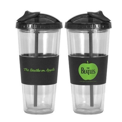 Picture of Beatles Cup: Beatles Apple No-Spill Straw Tumbler