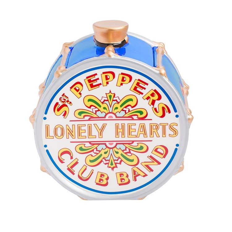 Picture of Beatles Cookie Jar: The Beatles Sgt Pepper's Ceramic Cookie Jar Blue Version