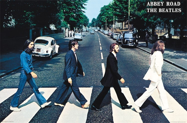Picture of Beatles Poster:  Abbey Road