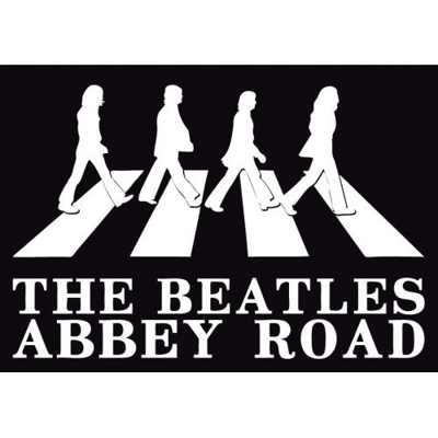 Picture of Beatles Postcard Card: The Beatles "Abbey Road" (Standard)
