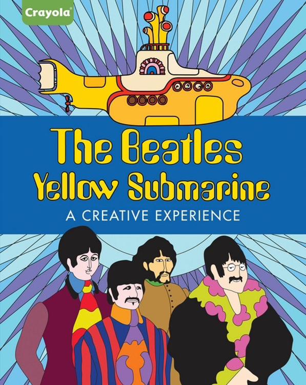 Picture of Beatles Coloring Book:  "Yellow Submarine" Crayola Coloring Book