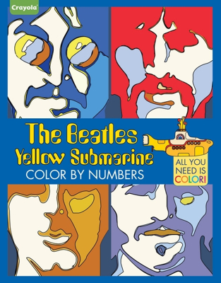 Picture of Beatles Coloring Book:  Crayola The Beatles Yellow Submarine Color by Numbers