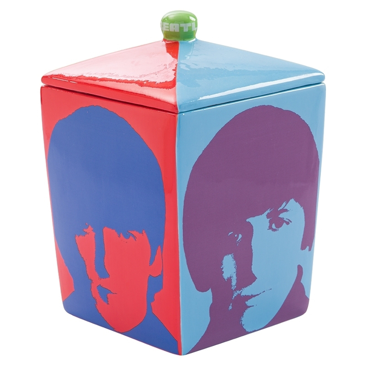 Picture of Beatles Cookie Jar: The Beatles Color Heads Cookie Jar