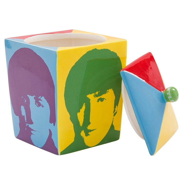 Picture of Beatles Cookie Jar: The Beatles Color Heads Cookie Jar