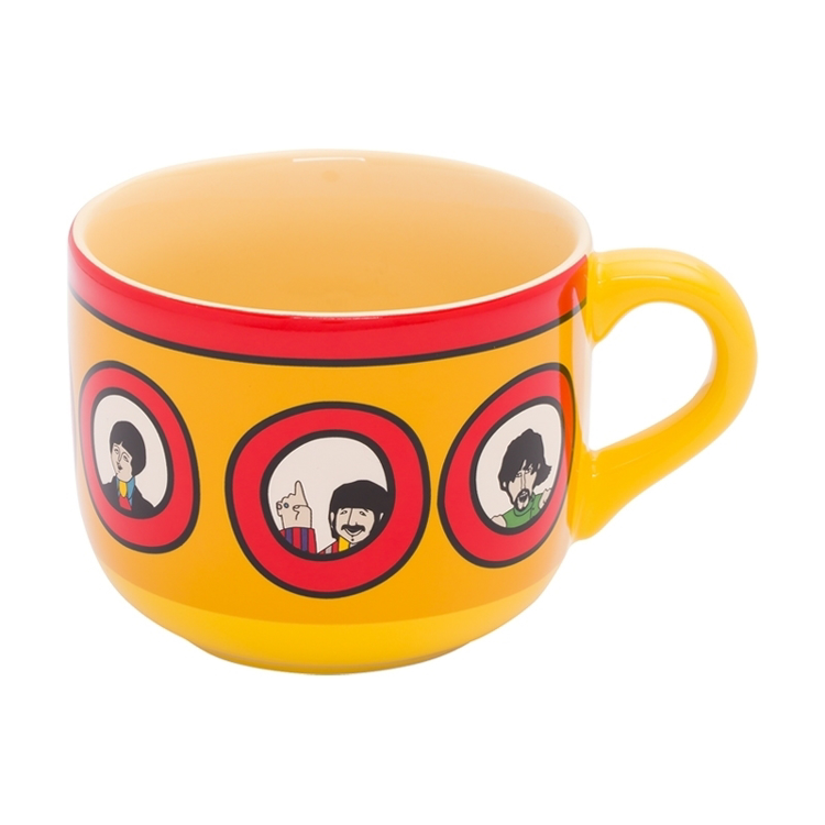 Picture of Beatles Soup Mug: The Beatles Yellow Submarine 20 oz Soup Mug